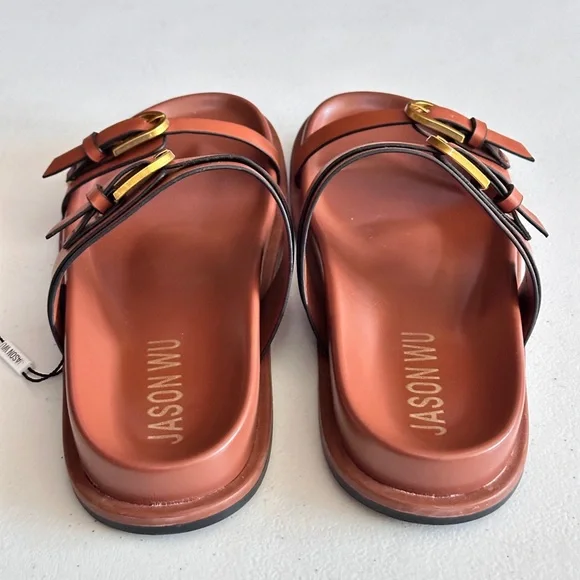 Jason Wu Black Textured Design Size 6.5 - Picture 6 of 11